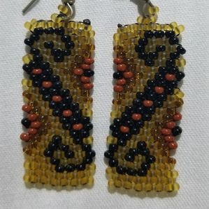 Geometric shakira earings